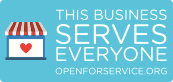 Open for Business logo.